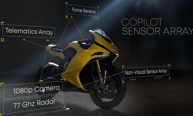 Hypersport, bezpieczeństwo motocyklów, Damon Motorcycles, aktywne systemy bezpieczeństwa