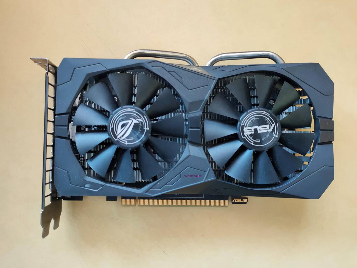 zmiana pasty ASUS ROG Strix RX 460, pasta termoprzewodząca ASUS ROG Strix RX 460, zmiana pasty karta graficzna