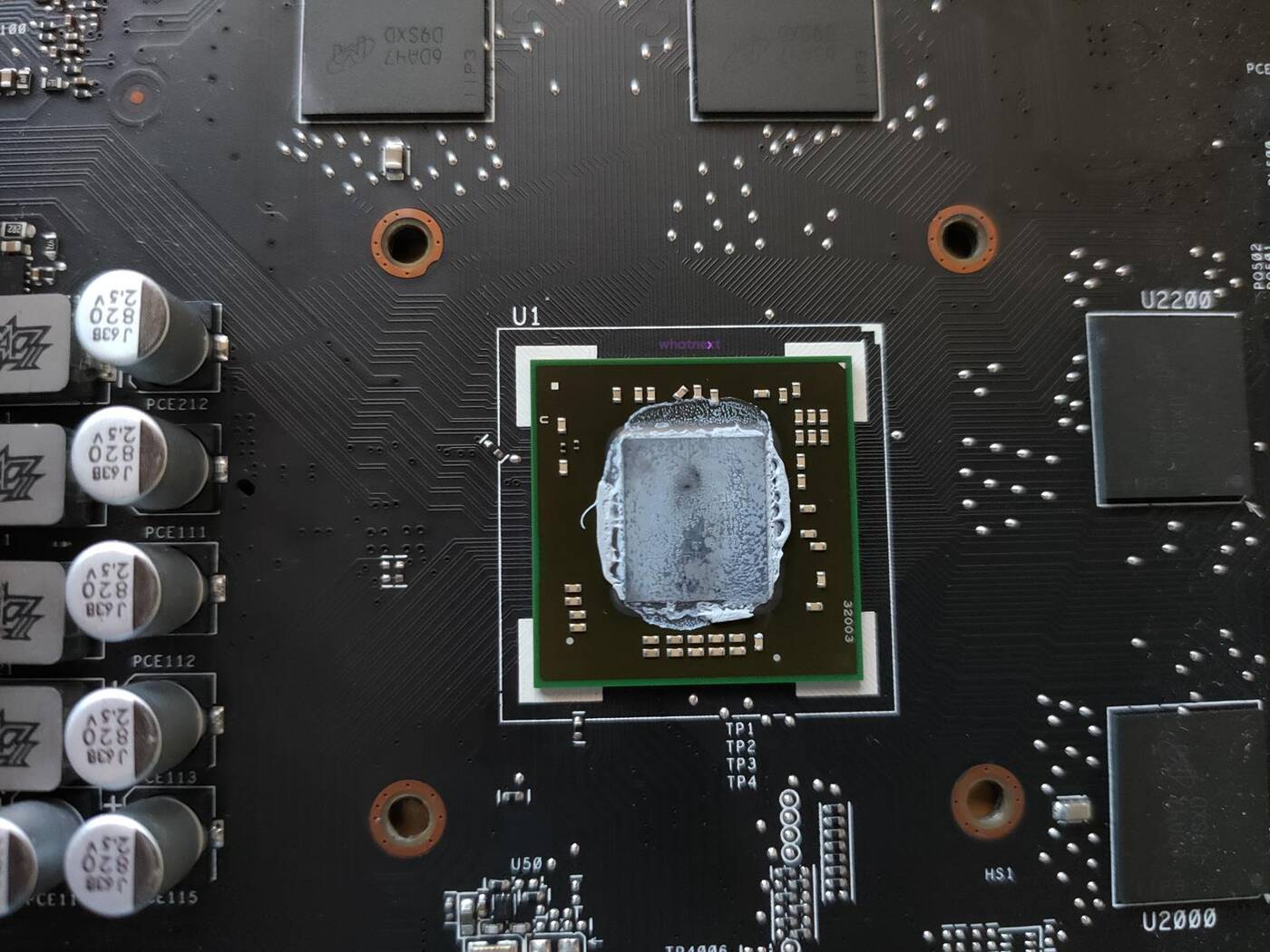 zmiana pasty ASUS ROG Strix RX 460, pasta termoprzewodząca ASUS ROG Strix RX 460, zmiana pasty karta graficzna