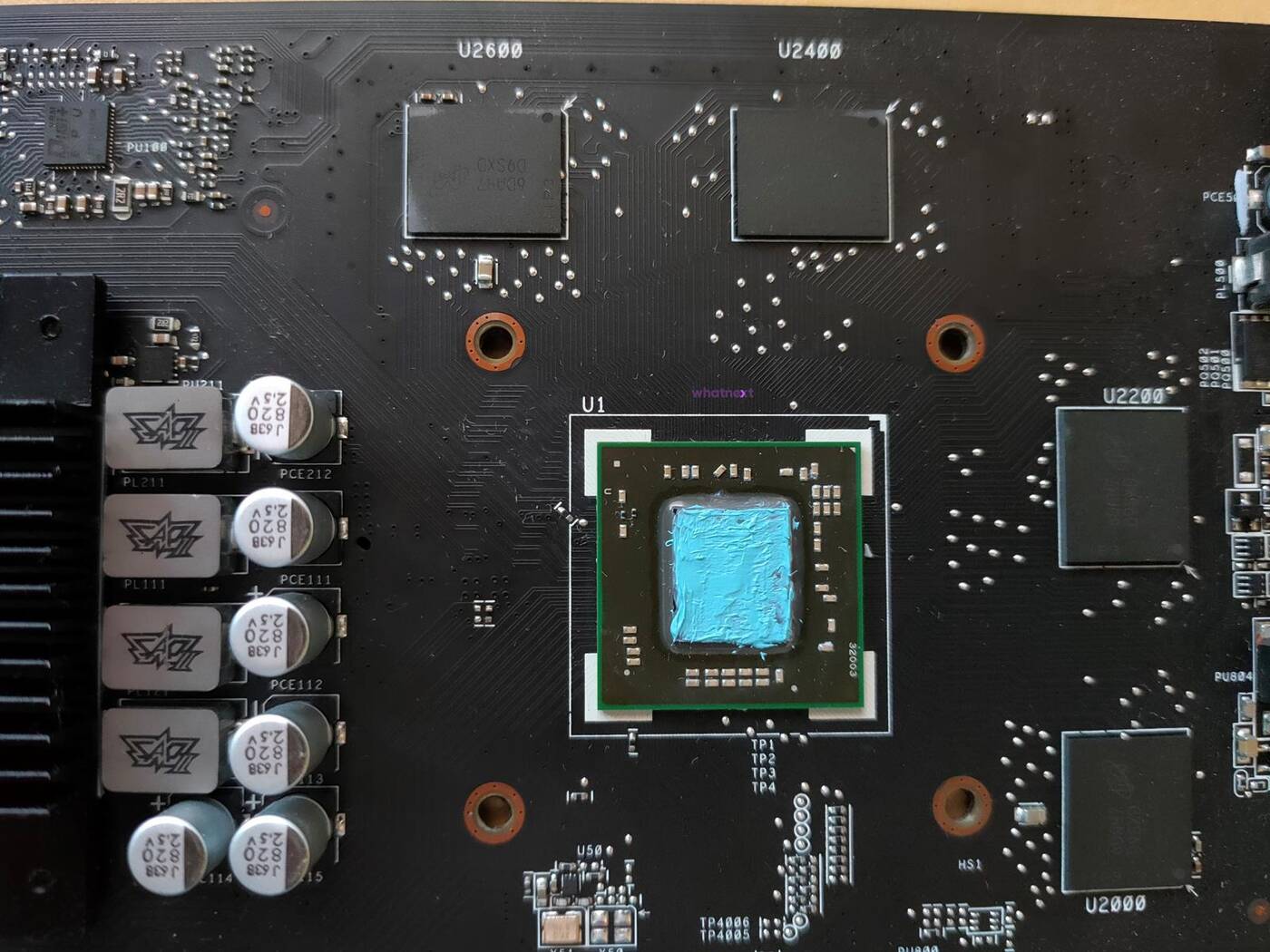 zmiana pasty ASUS ROG Strix RX 460, pasta termoprzewodząca ASUS ROG Strix RX 460, zmiana pasty karta graficzna