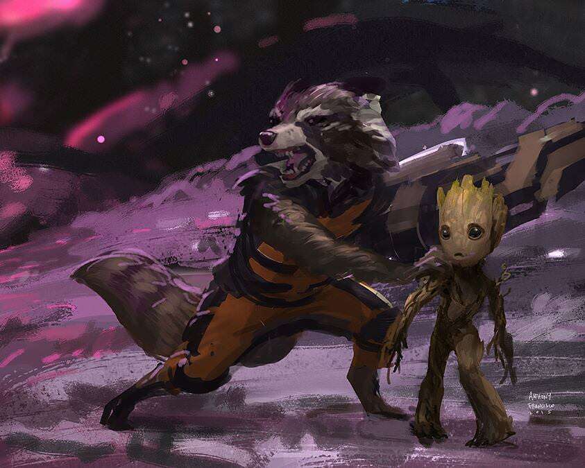 Świetne grafiki koncepcyjne z filmu Strażnicy Galaktyki vol. 2. Zobaczcie jak mogły wyglądać znane postacie