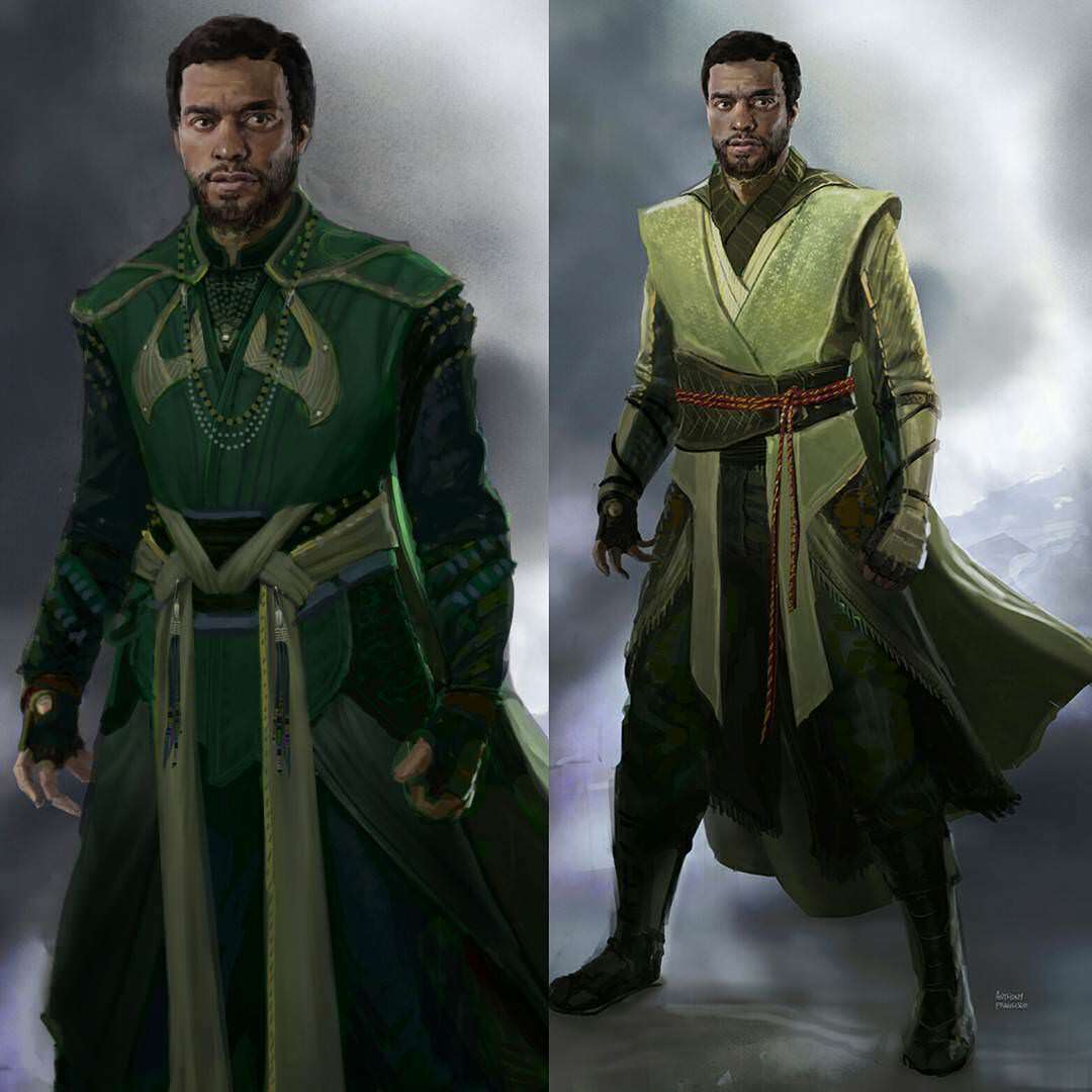 Niesamowite grafiki koncepcyjne z Doktora Strange'a. Przerażający Dormammu, sceny walk i alternatywny wygląd postaci