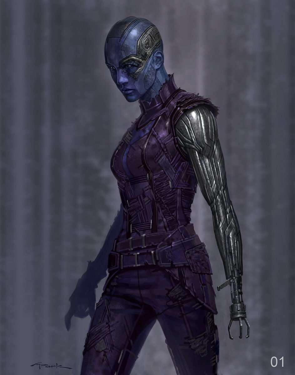 Świetne grafiki koncepcyjne z filmu Strażnicy Galaktyki vol. 2. Zobaczcie jak mogły wyglądać znane postacie