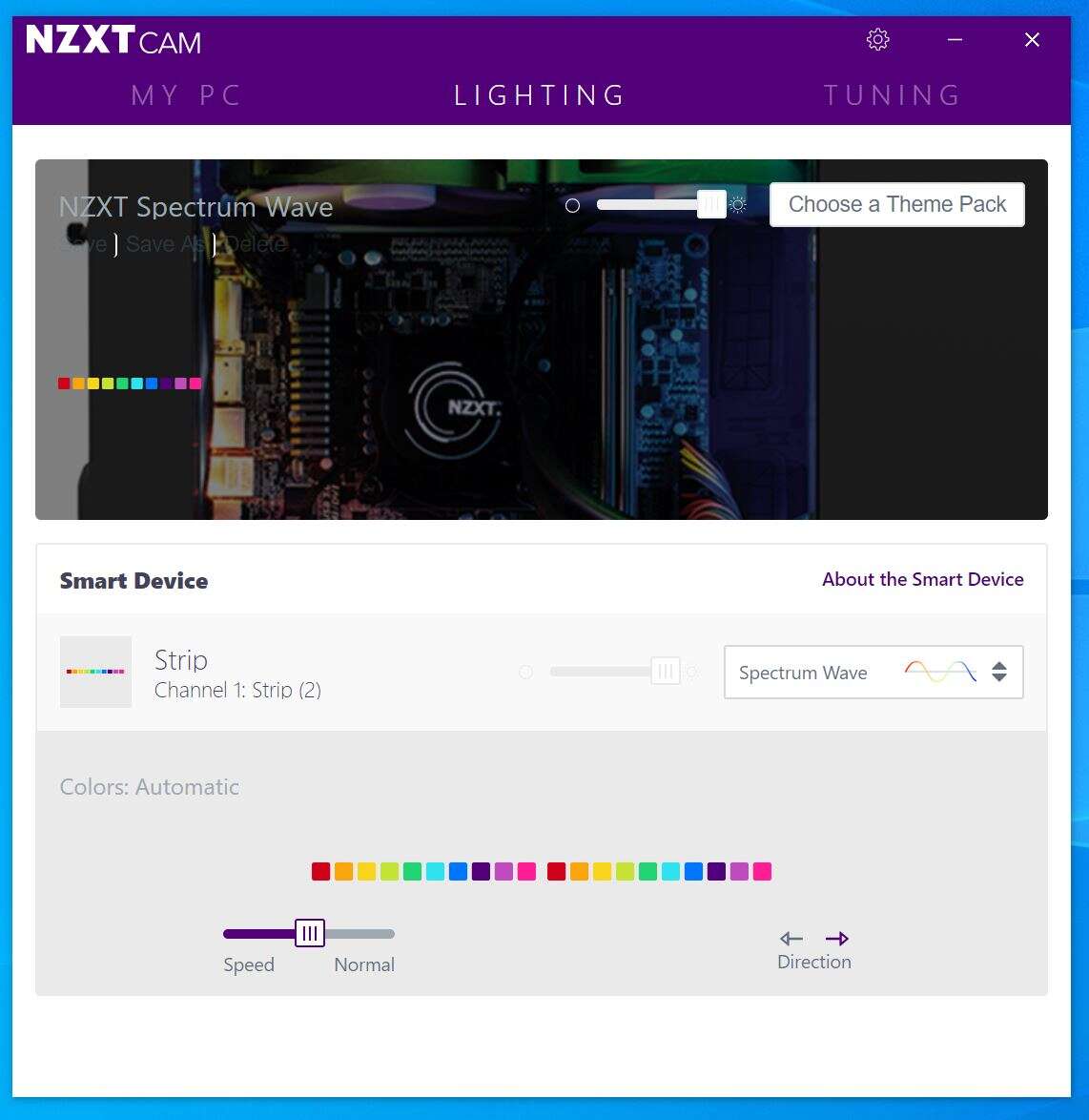 Test obudowy NZXT H500i