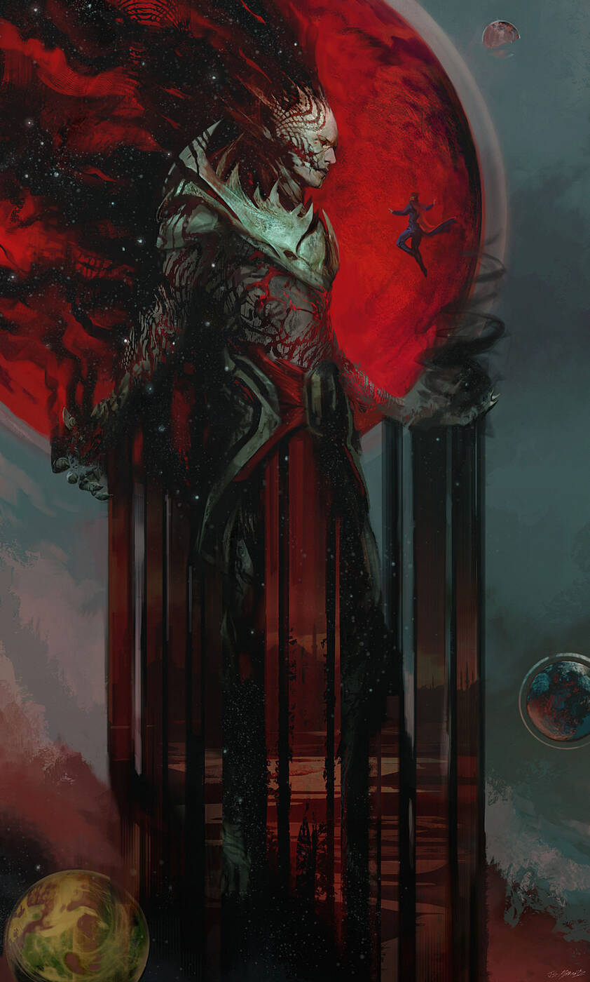 Niesamowite grafiki koncepcyjne z Doktora Strange'a. Przerażający Dormammu, sceny walk i alternatywny wygląd postaci