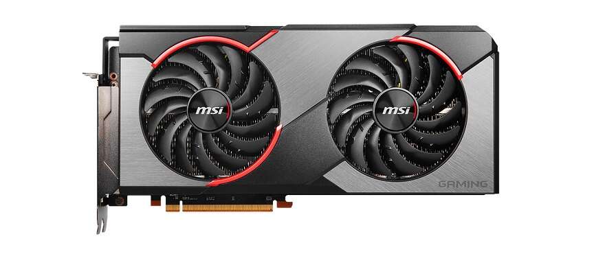 Radeon RX 5700 XT Gaming X, wygląd Radeon RX 5700 XT Gaming X design Radeon RX 5700 XT Gaming X