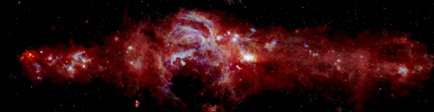 centrum galaktyki, centrum Drogi Mlecznej, wyjątkowe zdjęcia wszechświata, Droga Mleczna