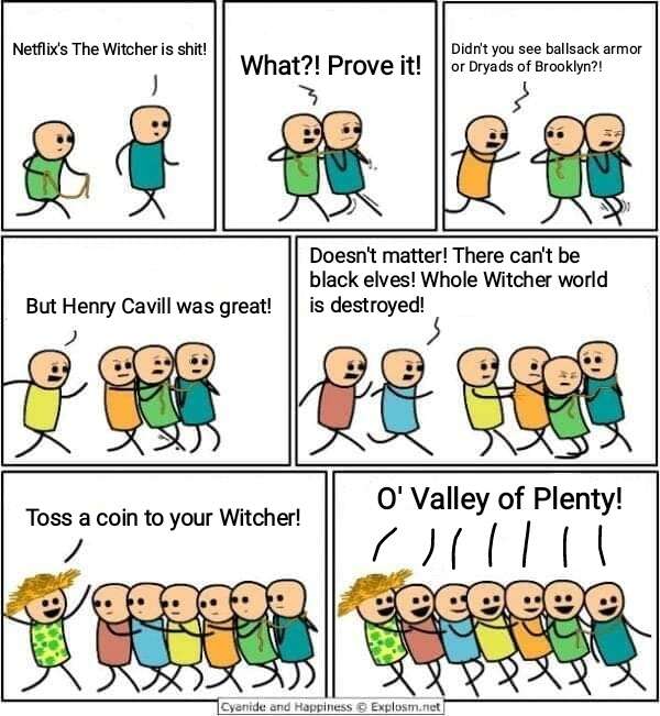 Toss a Coin to Your Witcher - najlepsze covery i memy