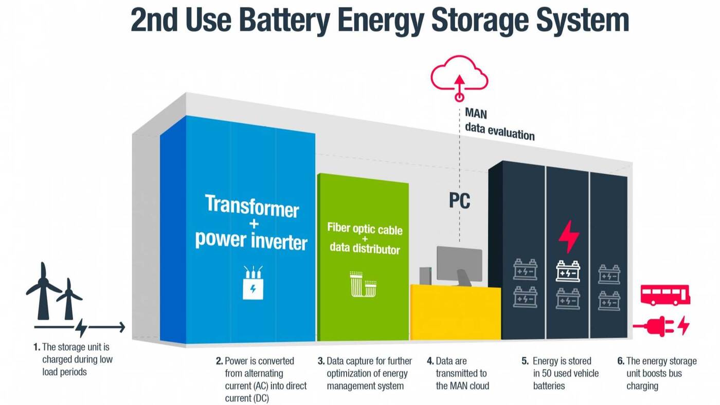 zużyte akumulatory, akumulatory z EV, wykorzystanie akumulatorów, recykling akumulatorów