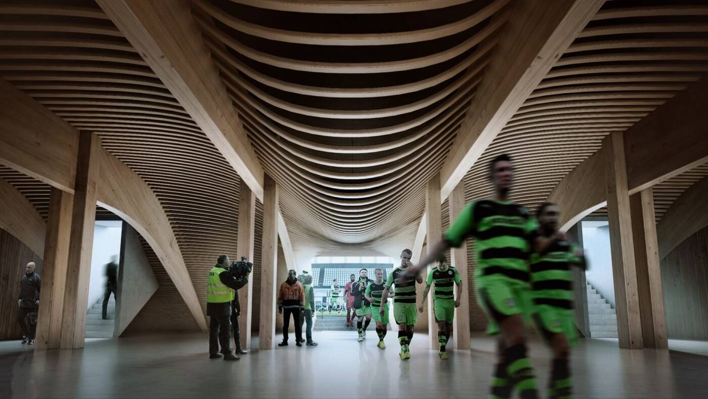 Forest Green Rovers, Forest Green Rovers Eco Park, stadion z drewna, stadion