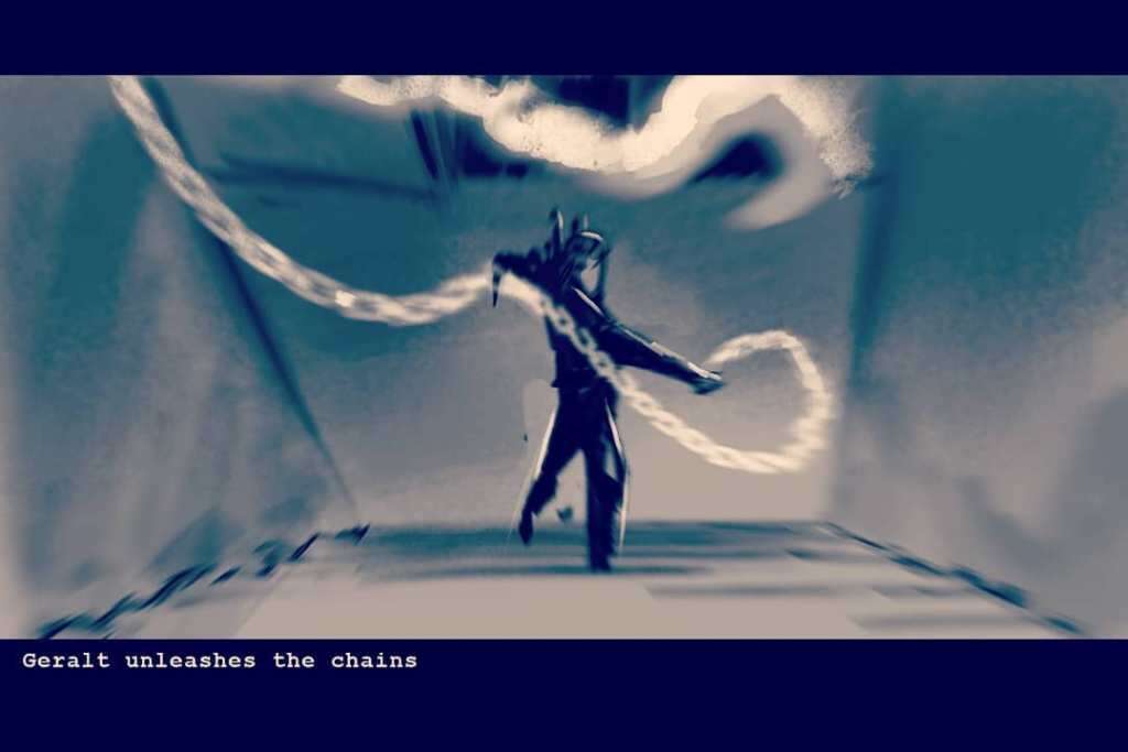 Zobaczcie storyboard walki Wiedźmina ze strzygą