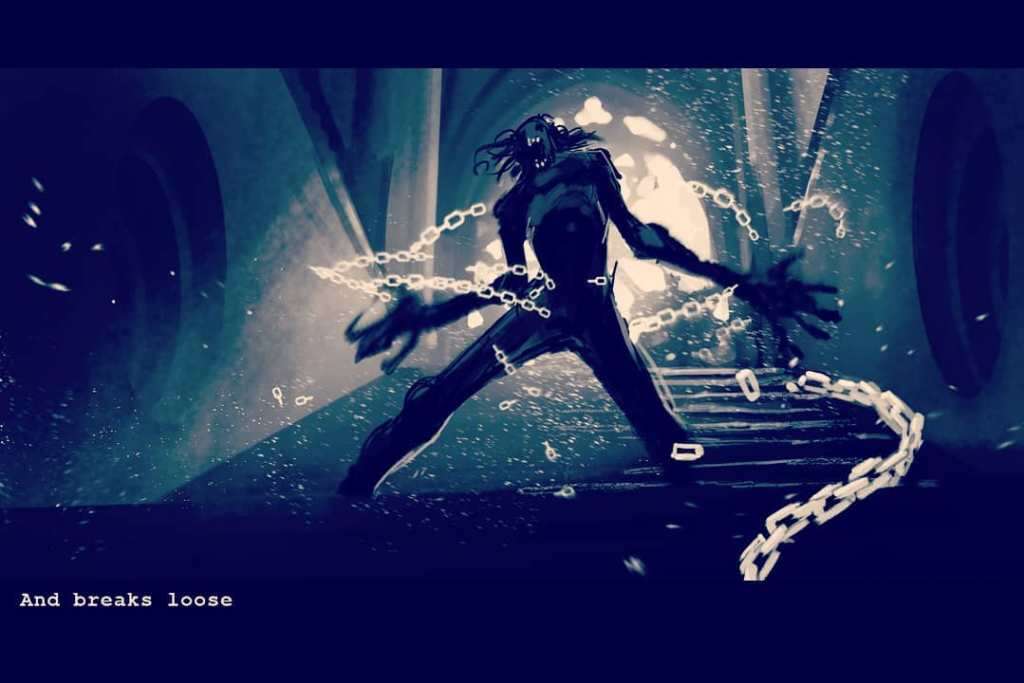 Zobaczcie storyboard walki Wiedźmina ze strzygą