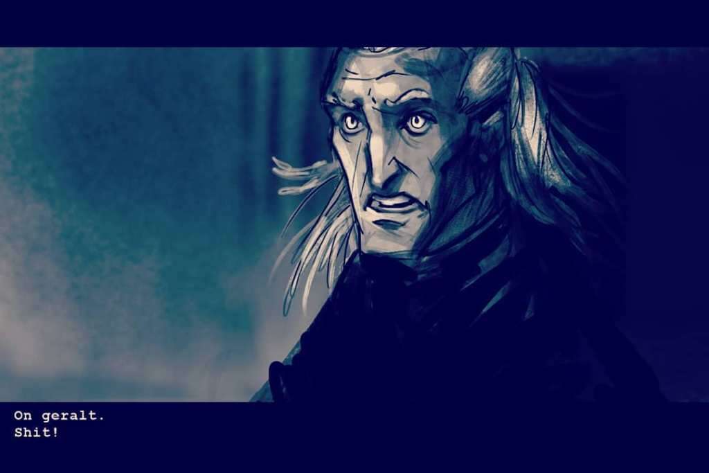 Zobaczcie storyboard walki Wiedźmina ze strzygą