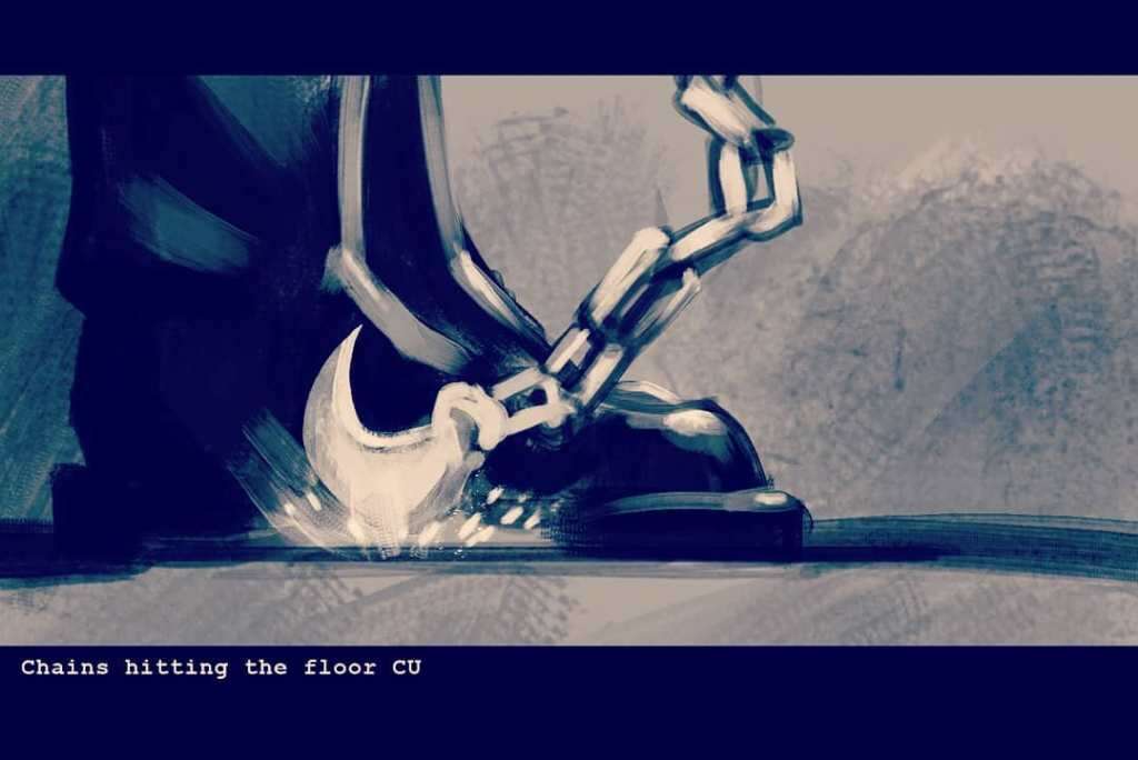 Zobaczcie storyboard walki Wiedźmina ze strzygą