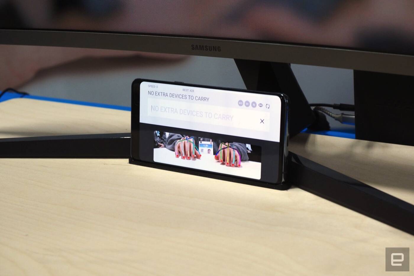 klawiatura Samsung SelfieType, wirtualna klawiatura Samsung SelfieType