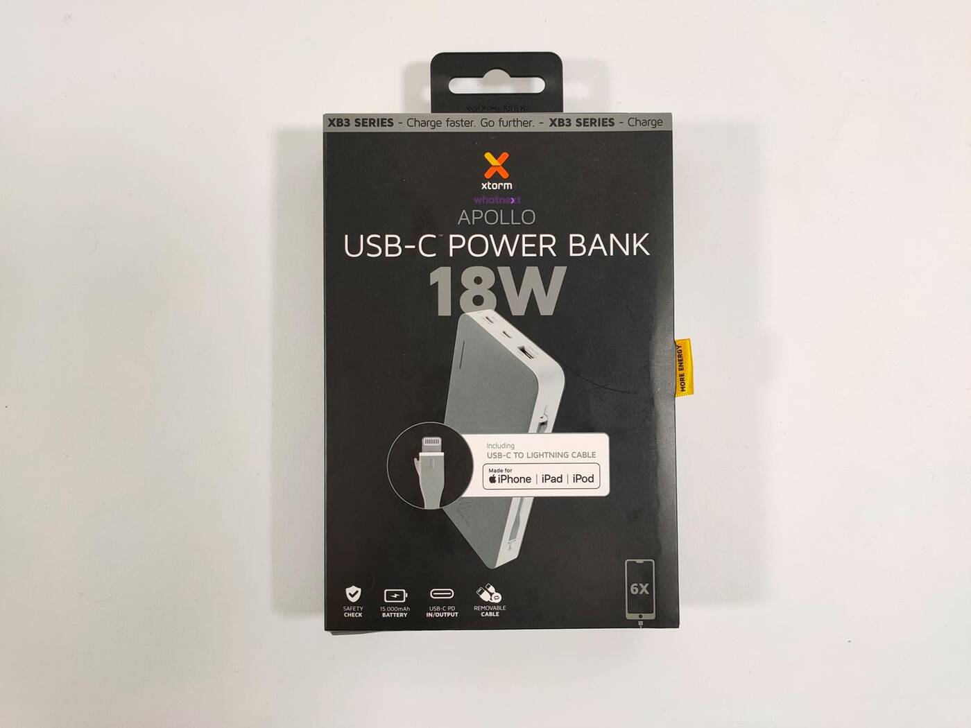 test Xtorm Apollo 18W 15000 mAh Lightning, recenzja Xtorm Apollo 18W 15000 mAh Lightning, review Xtorm Apollo 18W 15000 mAh Lightning, opinia Xtorm Apollo 18W 15000 mAh Lightning