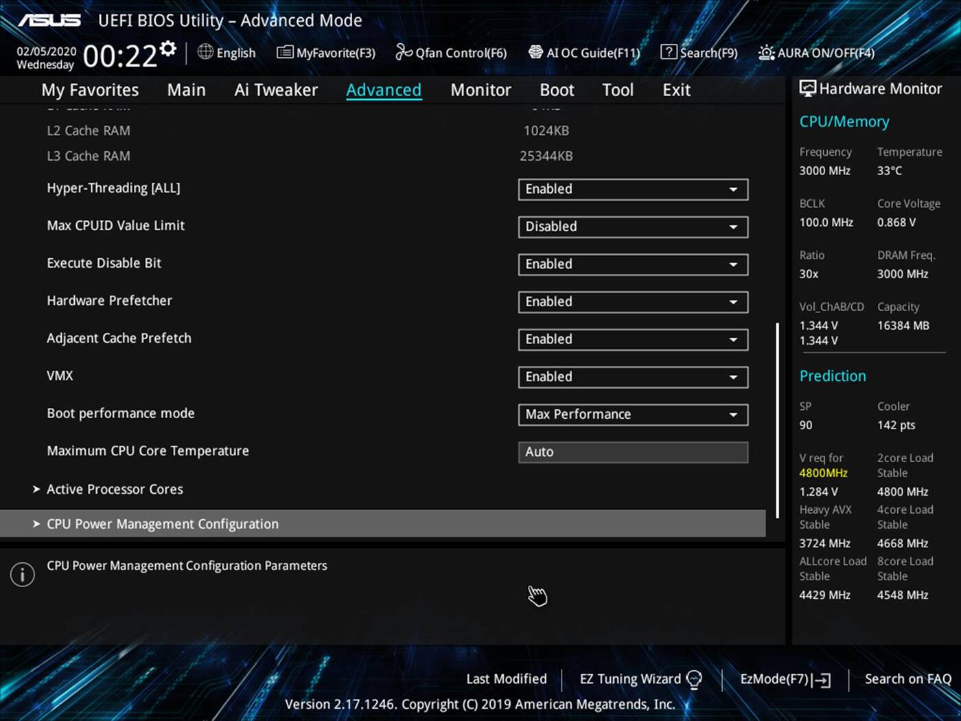 Test płyty głównej Asus Prime X299 Edition 30