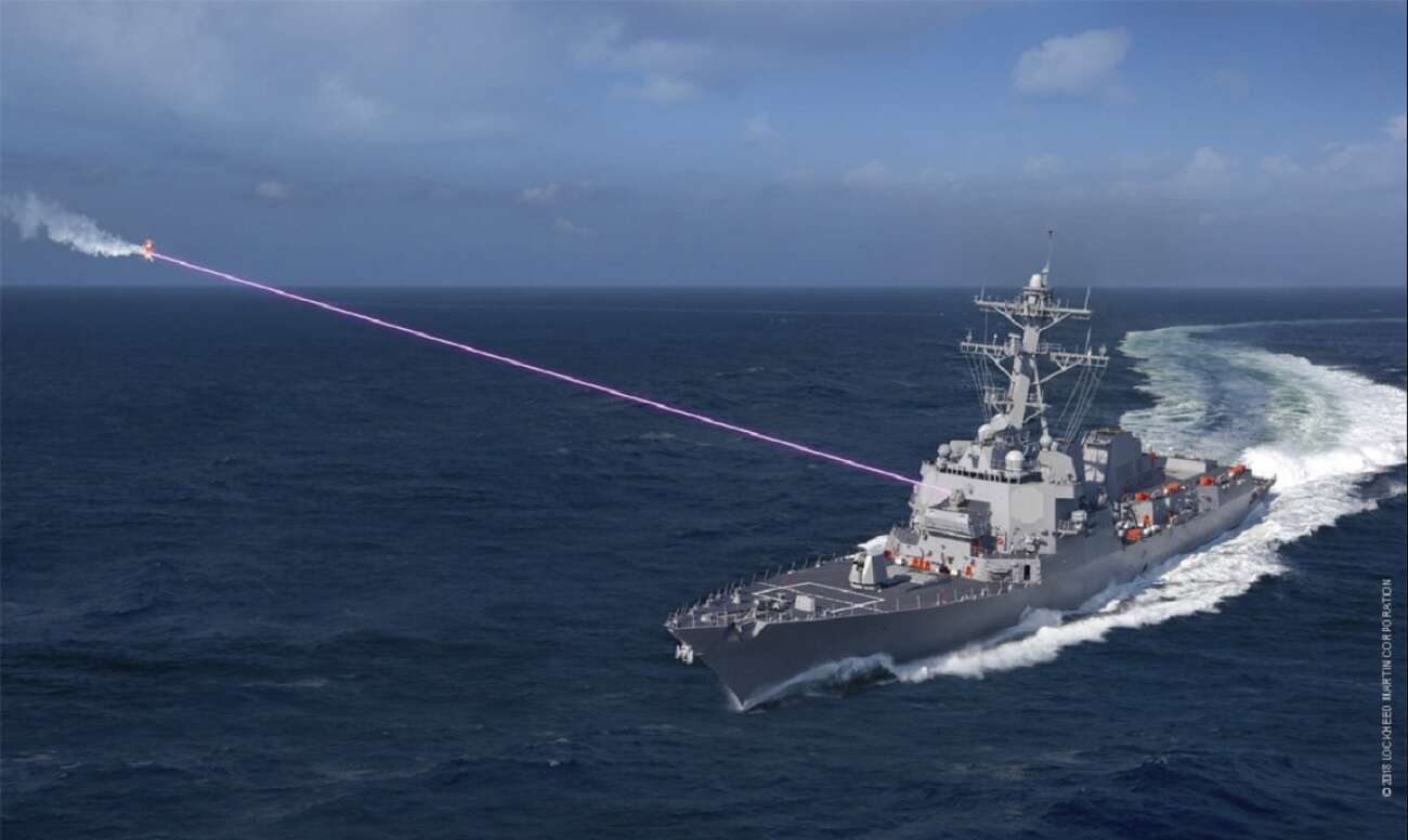 ODIN, broń laserowa, lasery na okrętach, USA ODIN