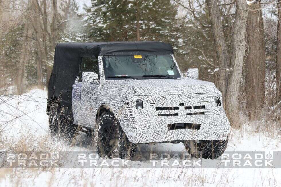 Dwudrzwiowy Ford Bronco, Ford Bronco 2021, nowy Bronco, Ford Bronco