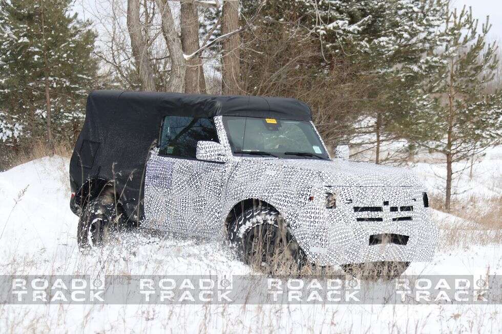 Dwudrzwiowy Ford Bronco, Ford Bronco 2021, nowy Bronco, Ford Bronco