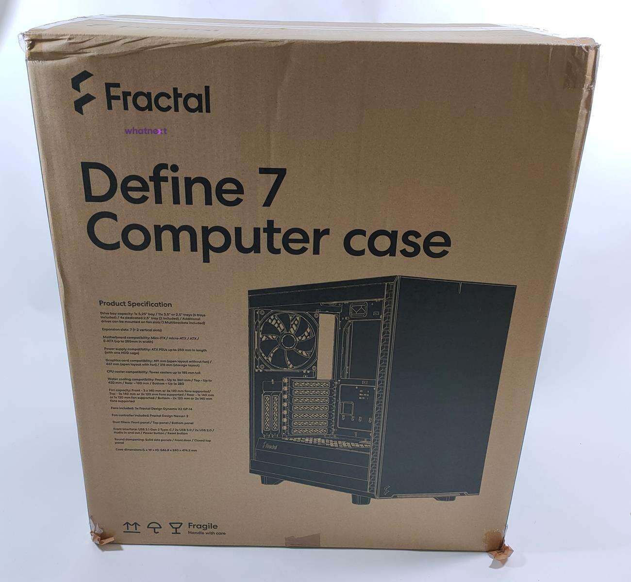 test Fractal Design Define 7, recenzja Fractal Design Define 7, review Fractal Design Define 7, opinia Fractal Design Define 7