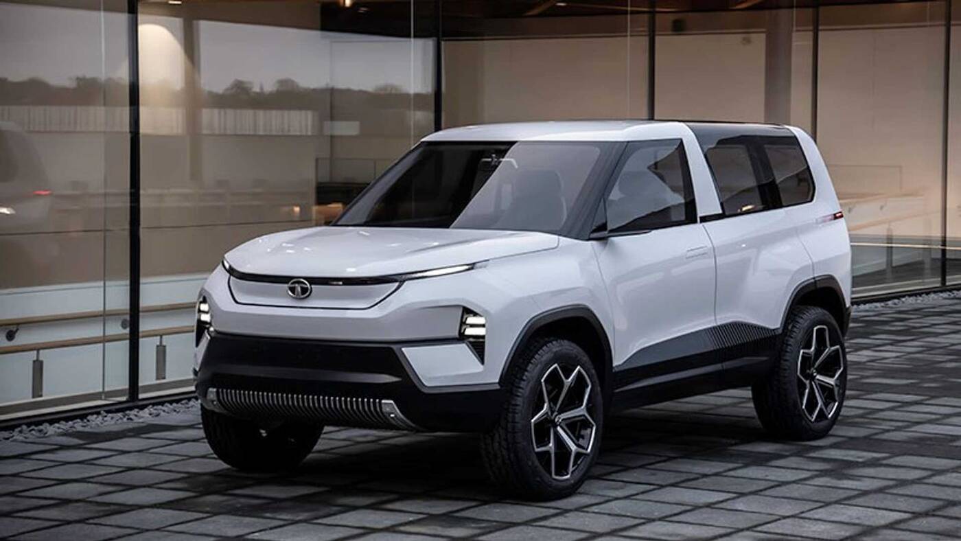 Sierra EV, Tata Motors, koncept Tata Motors, koncept Sierra EV