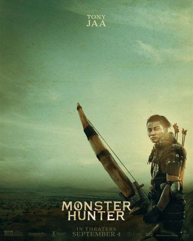 Monster Hunter - Milla Jovovich i Tony Jaa na pierwszych plakatach