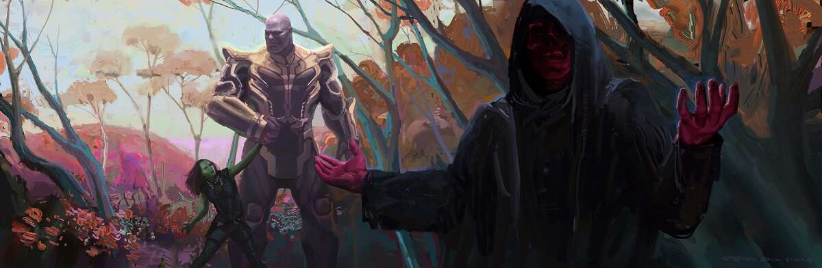 Świetne szkice koncepcyjne z Infinity War i Endgame. Śmierć Nicka Fury'ego i wiele innych