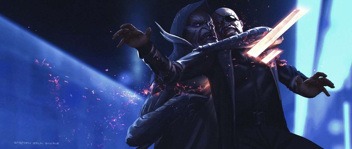 Świetne szkice koncepcyjne z Infinity War i Endgame. Śmierć Nicka Fury'ego i wiele innych