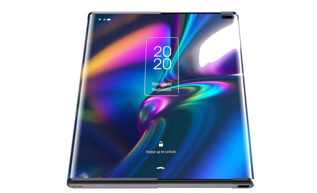 TCL składany smartfon rozsuwany ekran