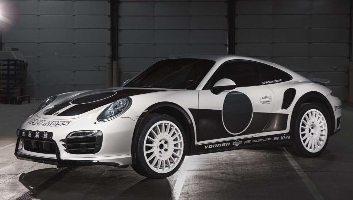 Porsche 911 Turbo S, elektryczne Porsche, zmodyfikowane Porsche, Vonnen Porsche