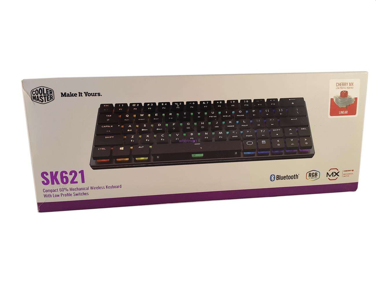 Test miniaturowej klawiatury mechanicznej Cooler Master SK621