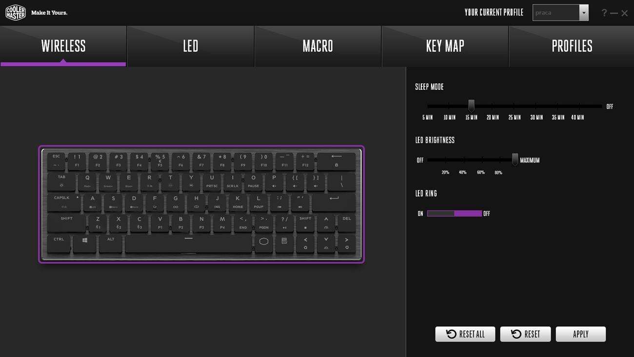 Test miniaturowej klawiatury mechanicznej Cooler Master SK621