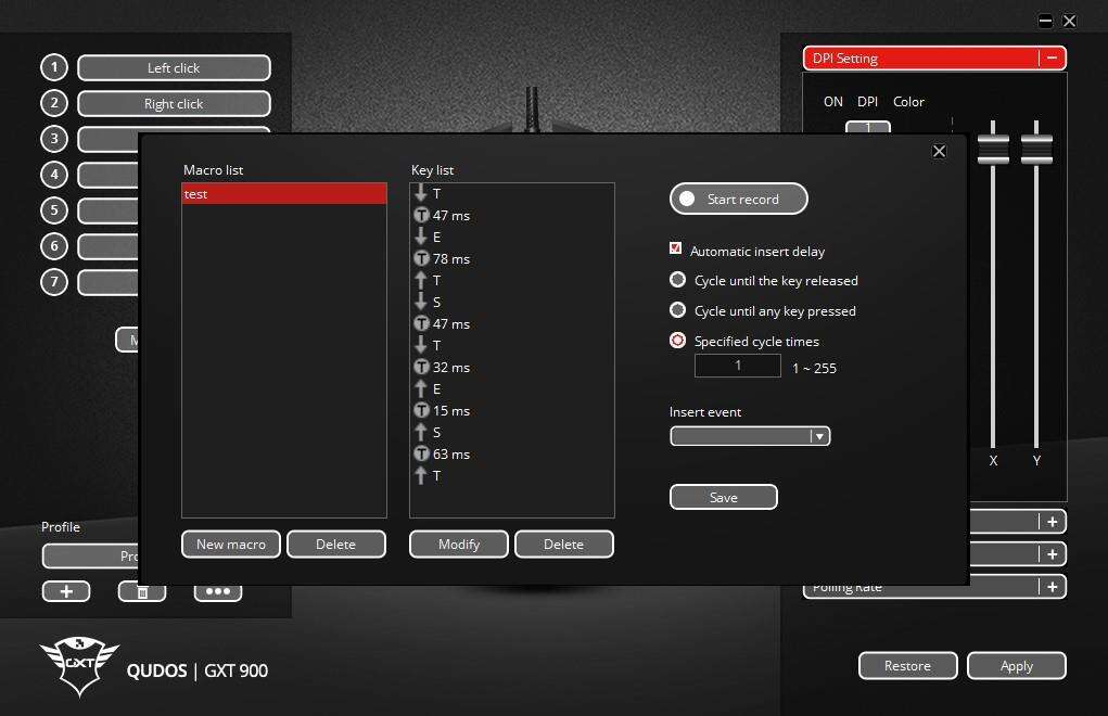 Test myszki Trust Qudos (GXT 900)