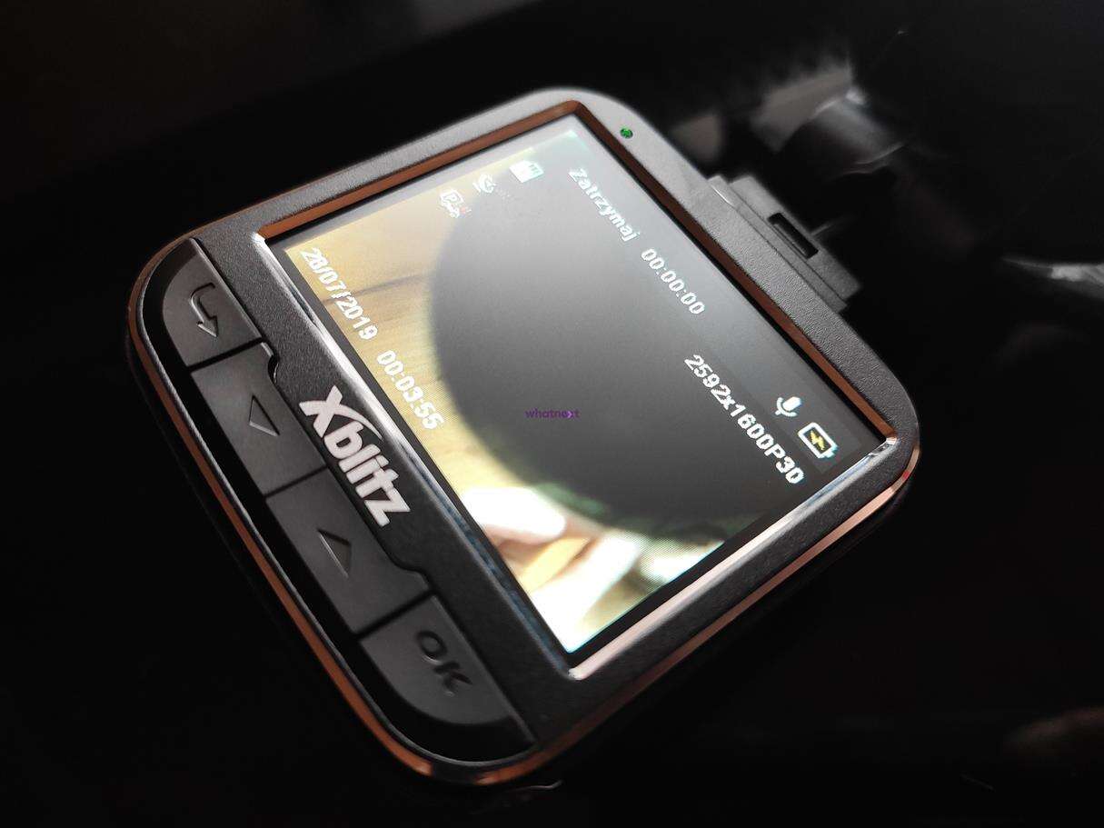 Test wideorejestratora Xblitz GO 2