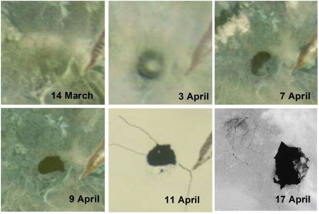 Wiemy, co powoduje powstawanie tajemniczych pierścieni na jeziorze Bajkał