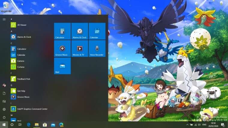 Windows 10 ikony, Windows 10 aplikacje