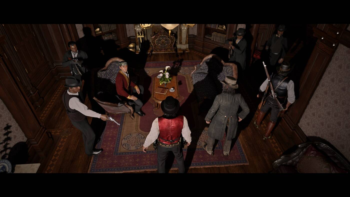 Gang w rezydencji Angelo Bronte