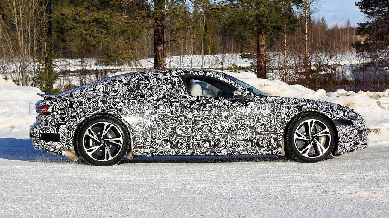 Audi E-Tron GT po raz kolejny w kamuflażu