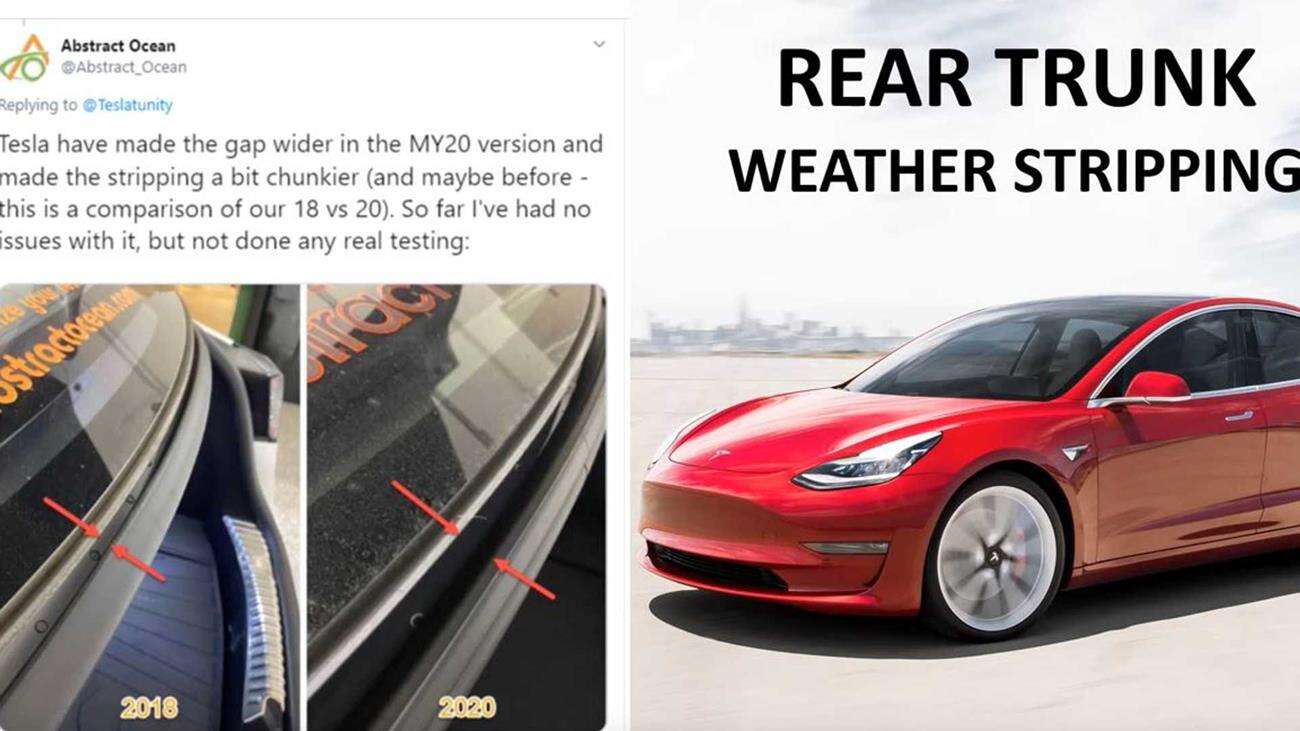 Model 3, zmiany w Modelu 3, Tesla Model 3, różnice w Modelu Tesli