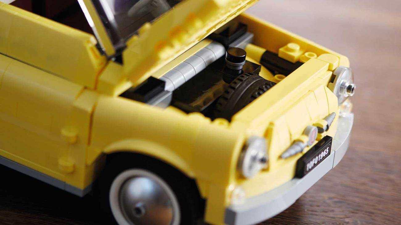Lego Creator Expert, Fiat 500, Fiat 500 Lego, Fiat Lego