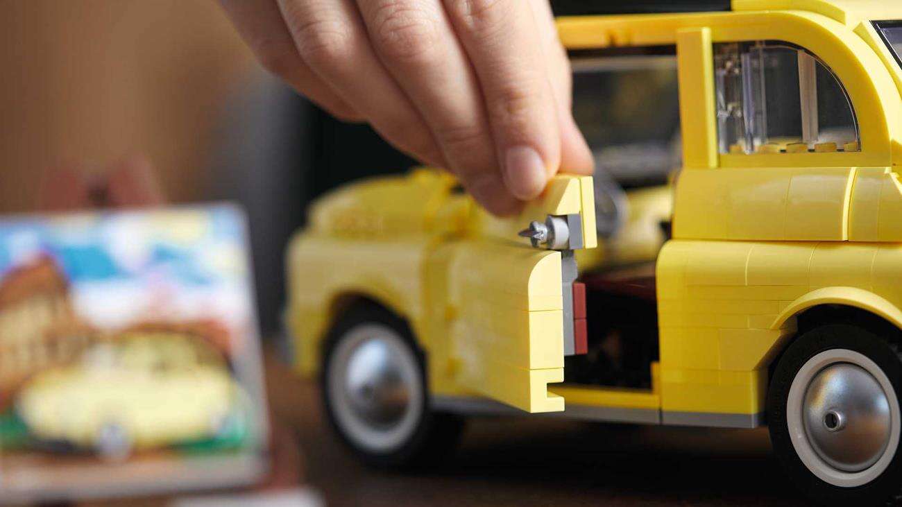 Lego Creator Expert, Fiat 500, Fiat 500 Lego, Fiat Lego