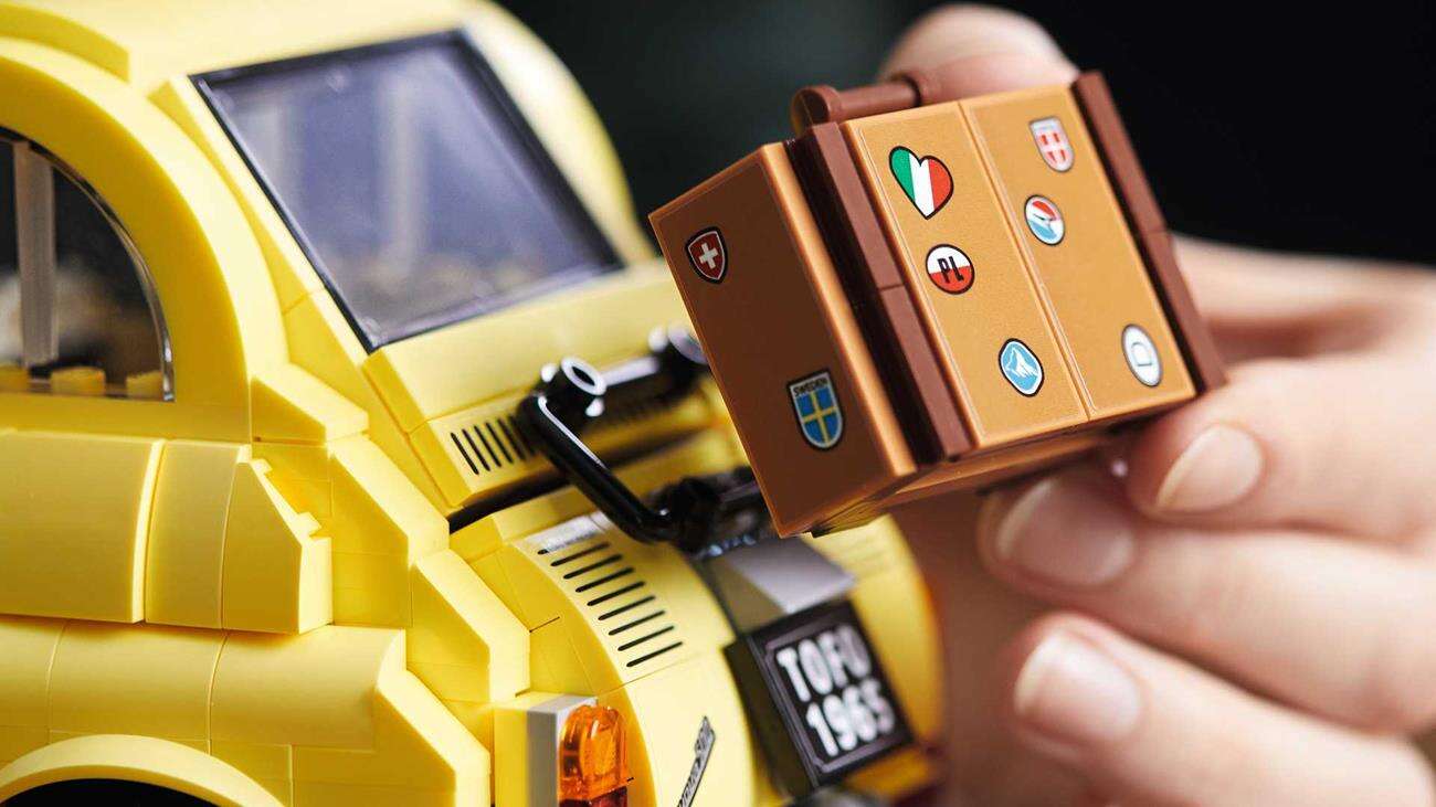 Lego Creator Expert, Fiat 500, Fiat 500 Lego, Fiat Lego