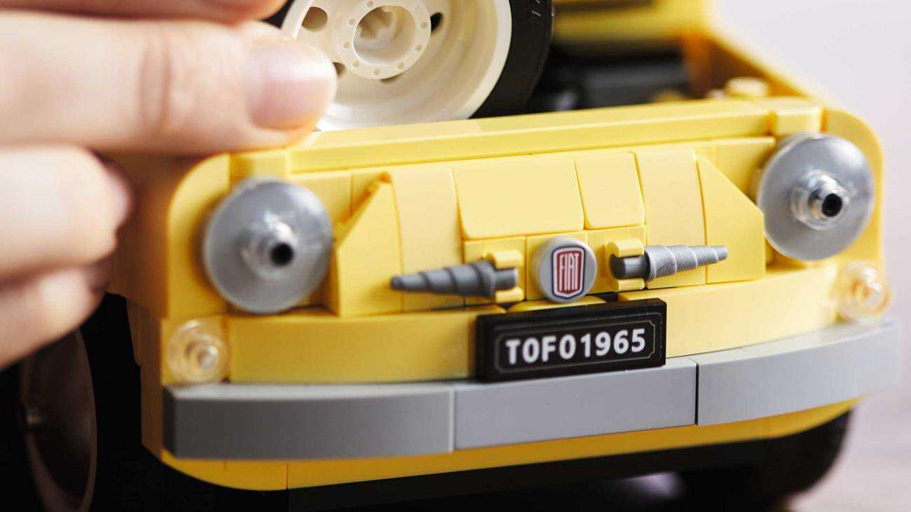 Lego Creator Expert, Fiat 500, Fiat 500 Lego, Fiat Lego