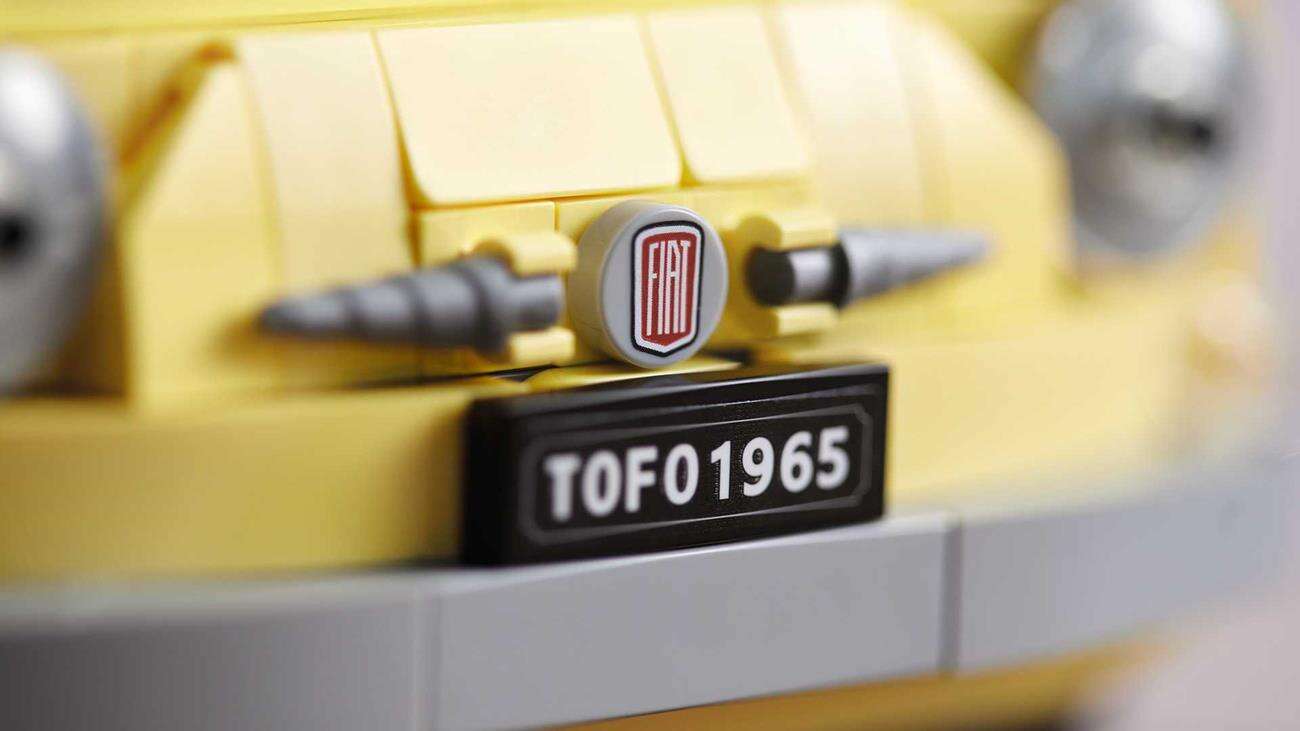 Lego Creator Expert, Fiat 500, Fiat 500 Lego, Fiat Lego