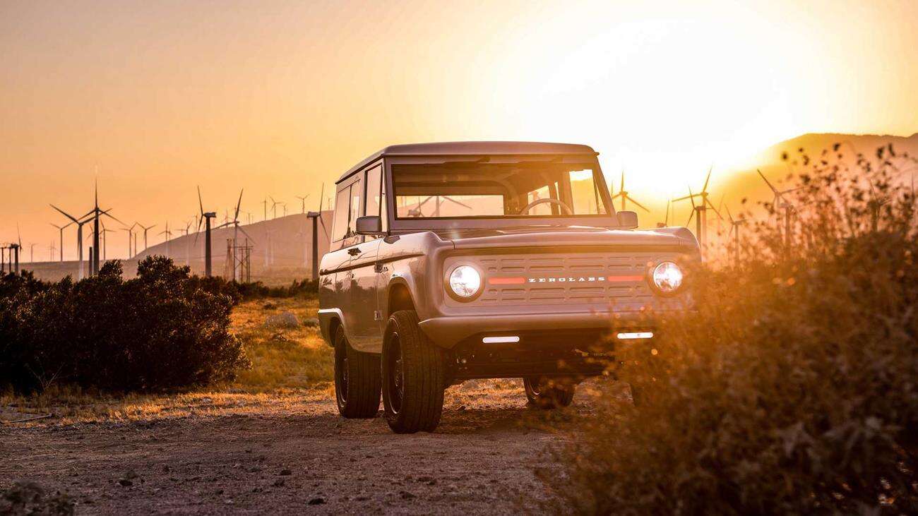 Klasyczny Ford Bronco, Ford Bronco, Bronco Zero Labs, elektryczny Bronco