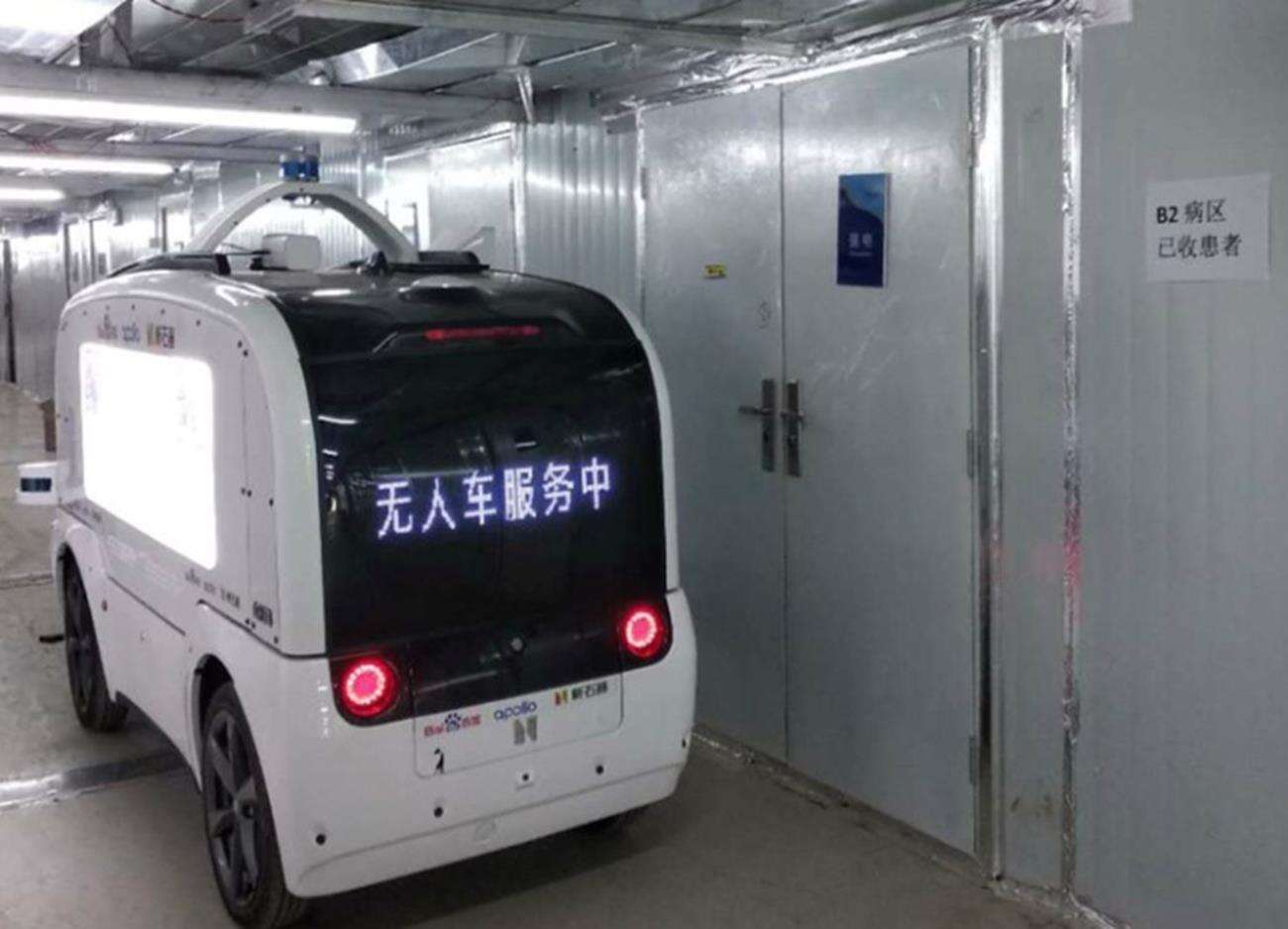 Koronawirus sprawił, że nawet autonomiczne samochody pomagają w Wuhan