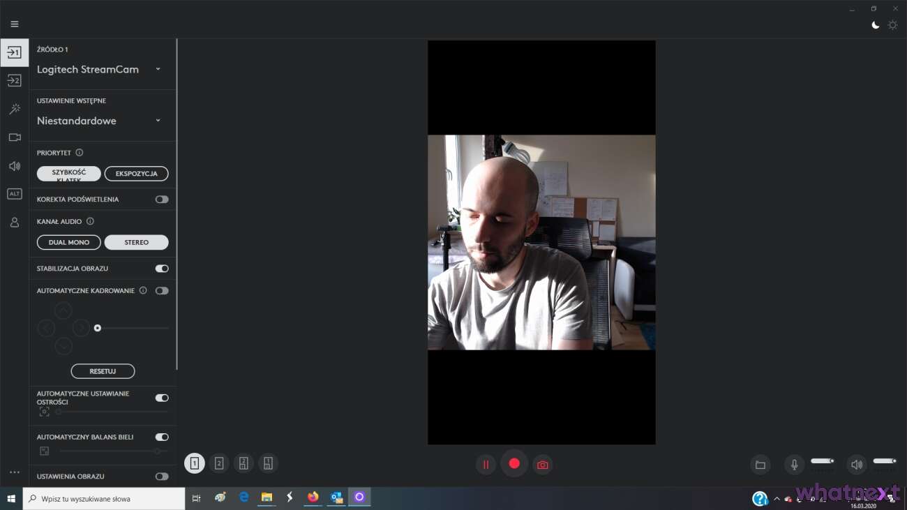 Test kamery Logitech StreamCam. Sprzęt dla streamerów i pracujących zdalnie