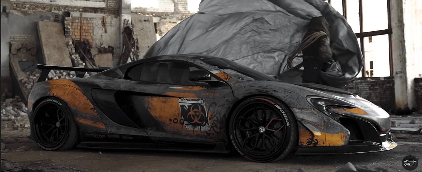 McLaren 650S w Czarnobylskim wydaniu