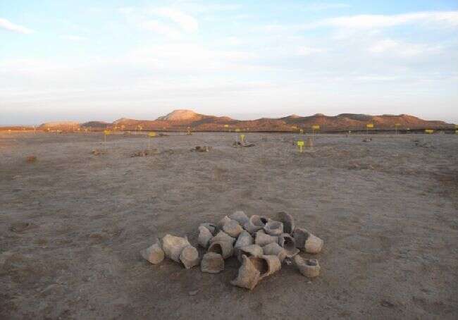 Zobaczcie obszar kultu poświęcony starożytnemu bogowi wojny